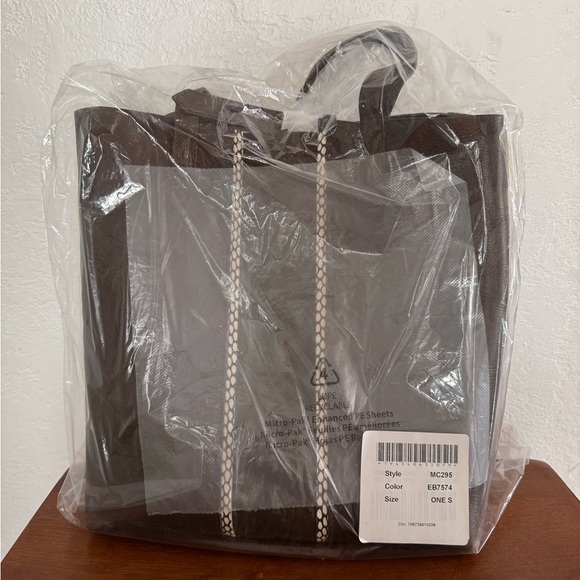 NEW Madewell Medium Transport Tote: Suede Inset Edition - Picture 4 of 7